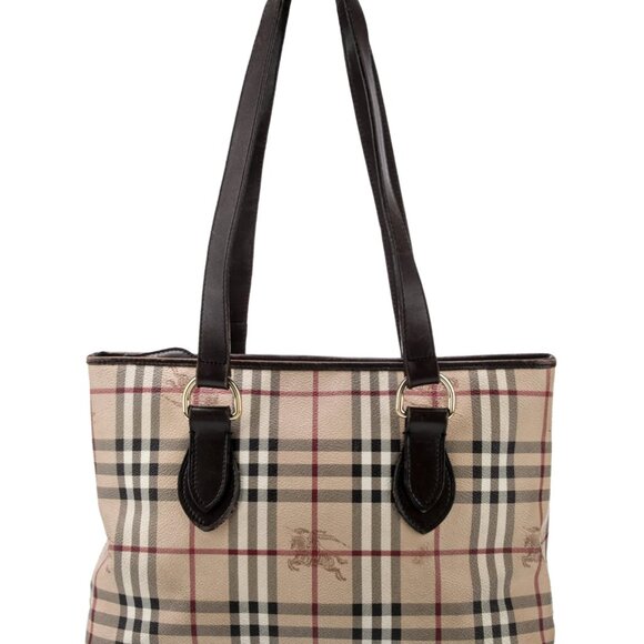 Burberry Haymarket Check Medium Regent Tote - Picture 3 of 5